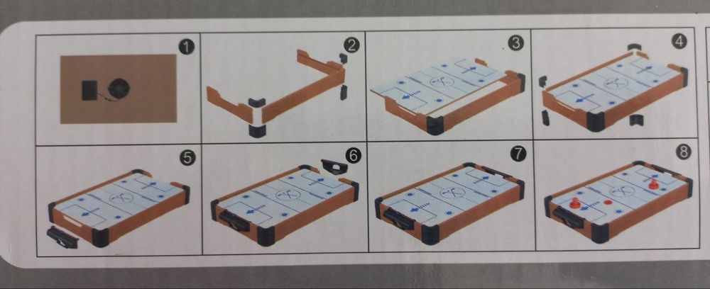 Настольный Аэрохоккей аэро хоккей игра для детей и взрослых