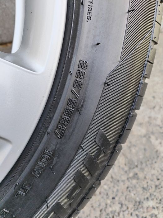 Jante Aluminiu Audi A6 C7 5x112 R17 +Anvelope Noi de Vară 225 55 R17