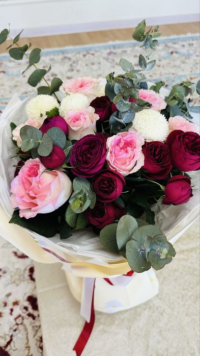 Букет цветы свежие