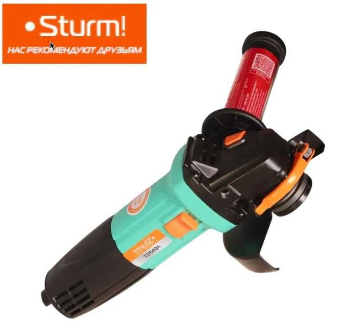 Болгарка, шлифовальная машина угловая "Sturm" AG9012T, 125мм, 1000 Вт