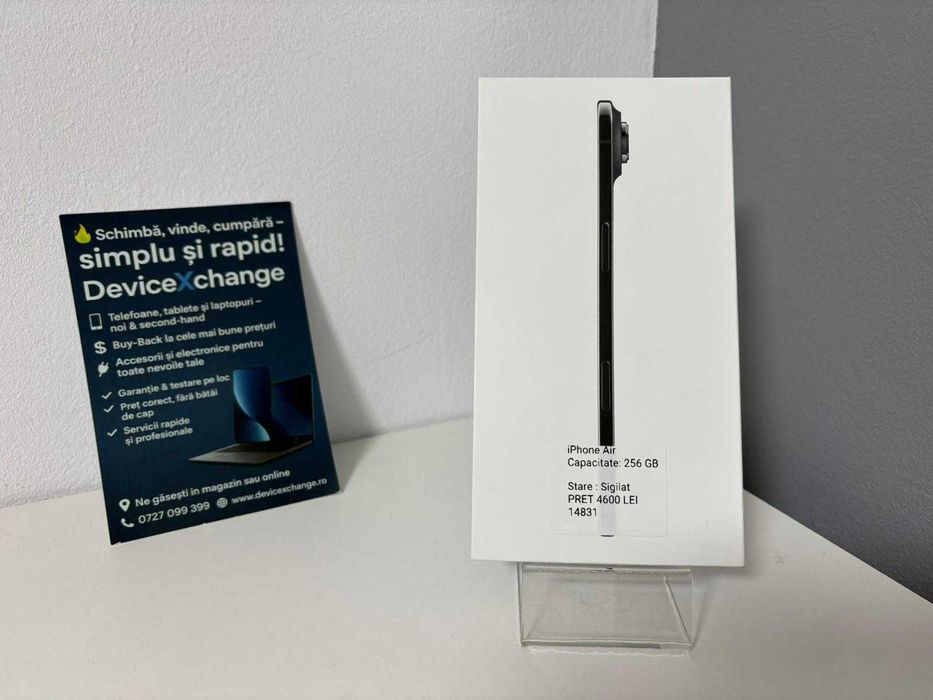 iPhone AIR 17 256 GB Sigilat * Garantie *Buy Back * deviceXchange