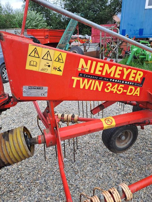 Greble de adunat fan NIMAYER  ,TWIN 345-DA