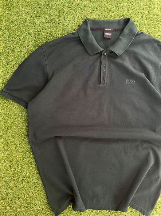 Мъжка блузка с яка : HUGO BOSS Pima Cotton XXL