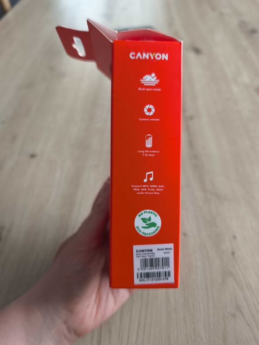 Смарт часовник Canyon "Salt" SW-78 Черен
