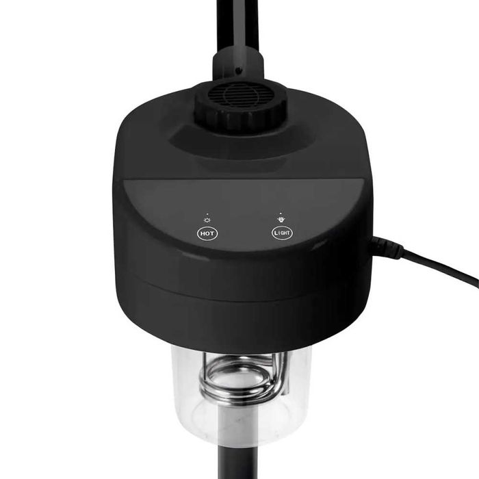 Пароозонатор D-09- черен/бял