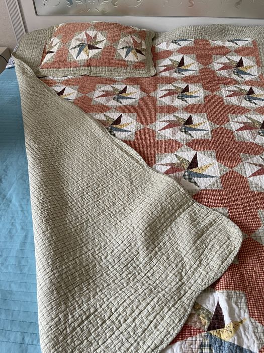 Покрывало полуторное икеа+ наволочка