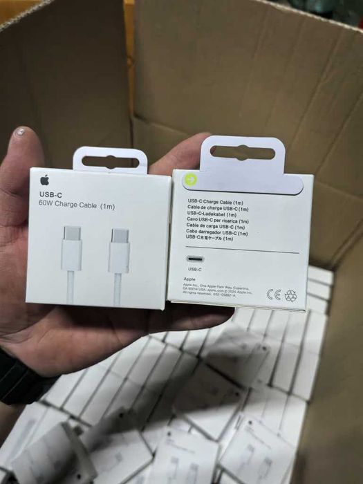 Cablu Apple USB-C 60W Charge Cable 1m, ORIGINAL, NOU sigilat