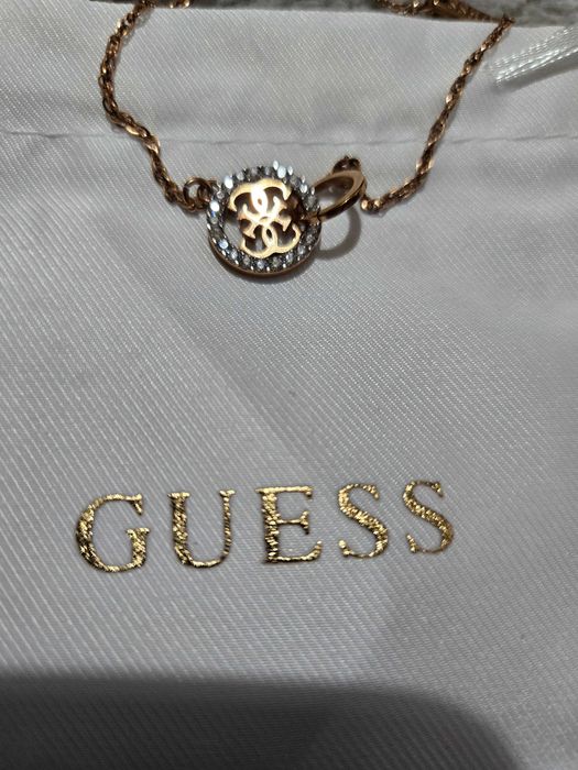 Colier Guess roze