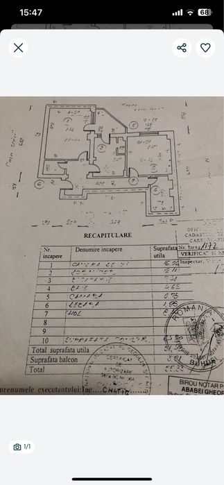 Vand apartment 2 camere decomandat