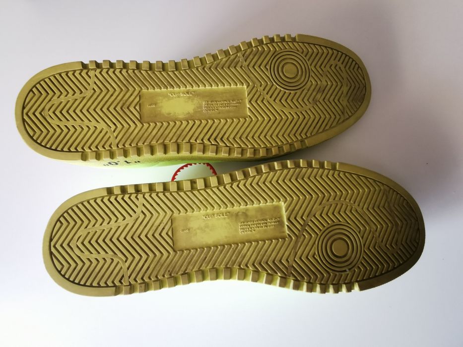 Off White low 2.0 fluo yellow nr.42
