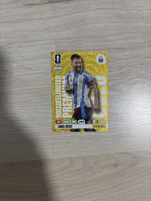 Panini Messi Gold