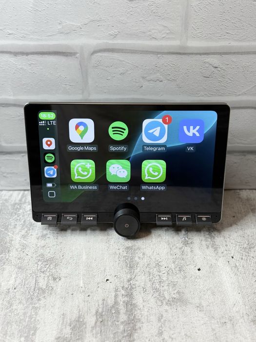 Магнитола андроид универсальная блютуз CarPlay подходит для любое авто