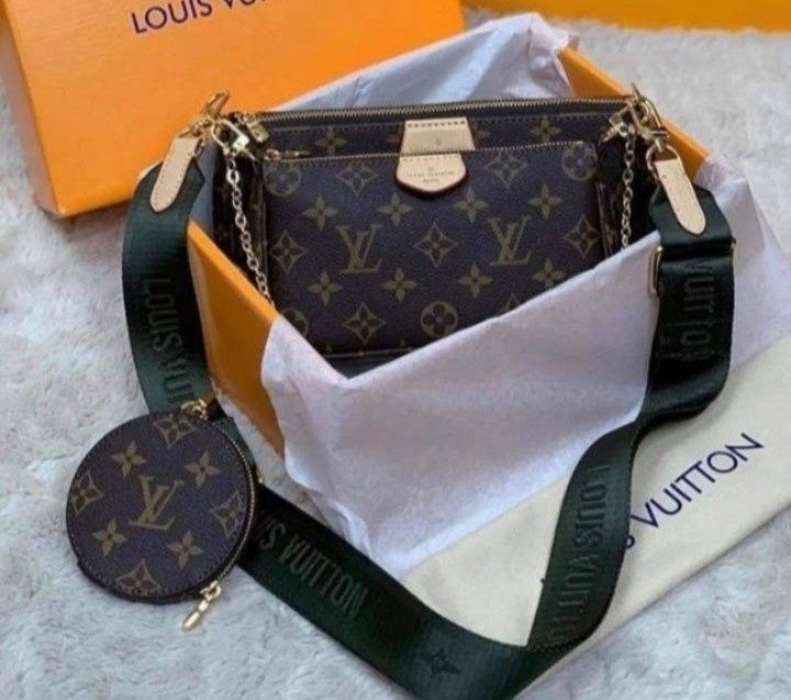 Geanta 3 în 1 Louis Vuitton/duper model, saculet, etichetă