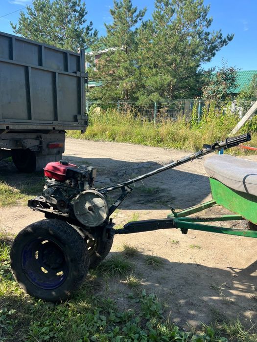 Продам мотоблок с прицепом