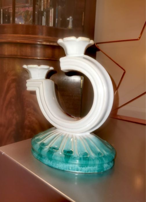 Антикварна фън шуй керамика на слон за късмет и благоденствие от 60г