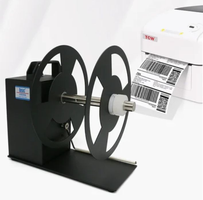 Наружный смотчик, намотчик этикеток для принтера