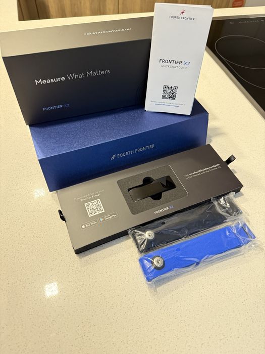 Fourth Frontier X2 ЕКГ сензор за сърдечно здраве и спорт.