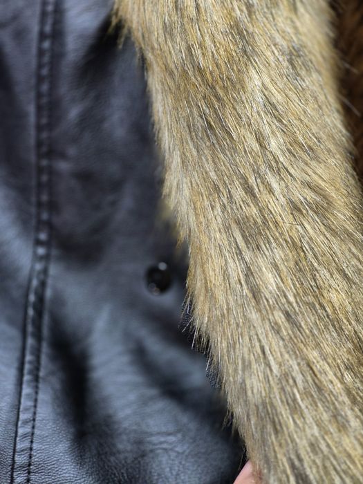 Jacket de imitație de piele