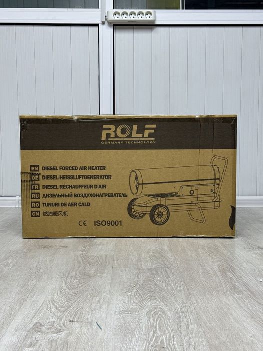 Дизельная тепловая пушка ROLF TOP-DG30 30кВт 220Вт из Первых рук