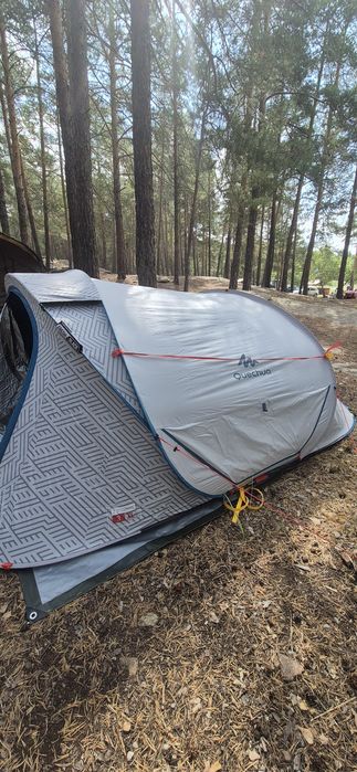 палатка decathlon quechua 2 second fresh&black