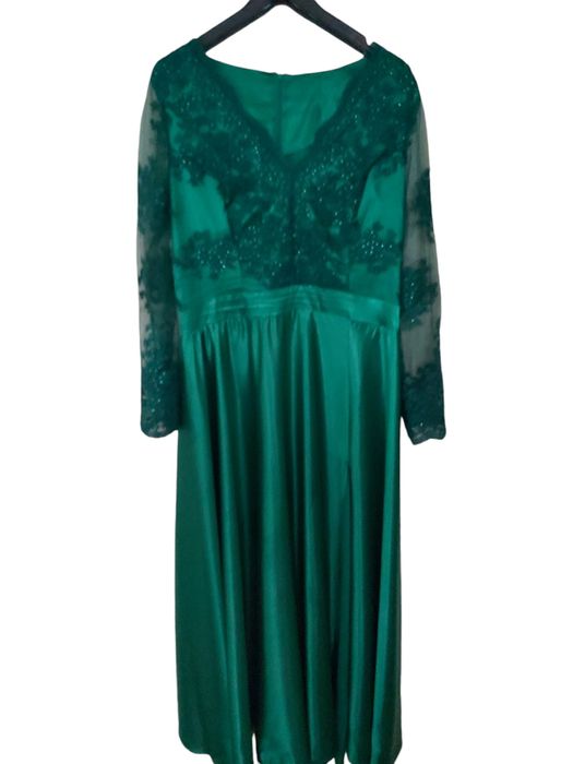 Rochie lungă ocazie verde