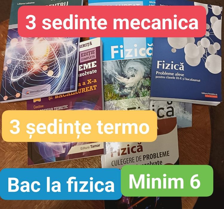 Fizica Bac ,mecanica+termomax 23 formule Cele mai bune rezultate Nota6