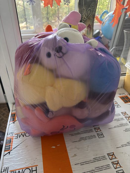 Игрушки мягкие маленькие