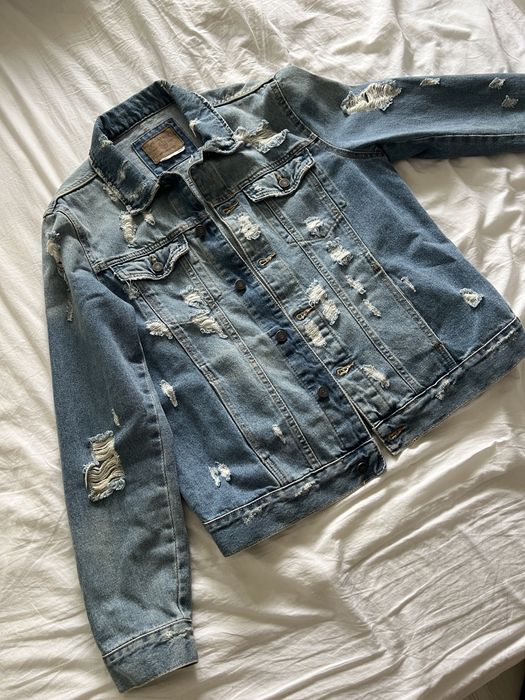 Geaca de blugi Bershka marimea L