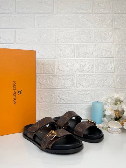 Papuci Louis Vuitton Piele Naturala