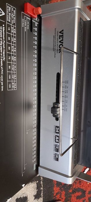 Mașină de legare în spirală VEVOR, aparat manual de legare cu 34 de gă