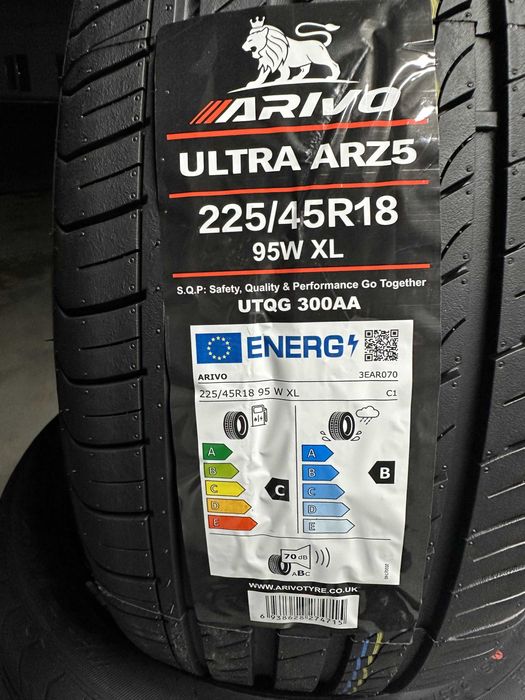 Летен спорт пакет ARIVO 225/45R18 255/40R18 НОВ DOT  2254518  2554018
