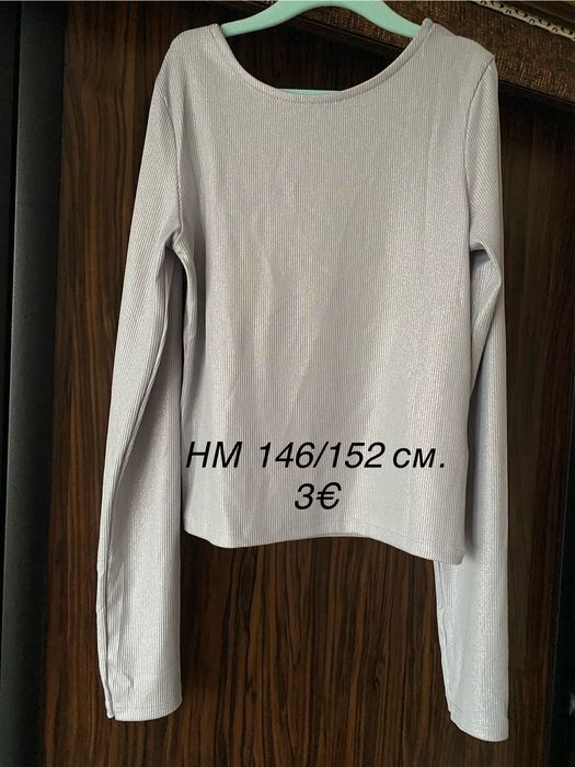 Блузи 146/152  повечето само изпрани