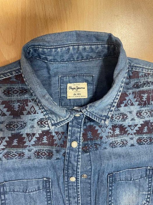 Дънкова риза Pepe Jeans XS