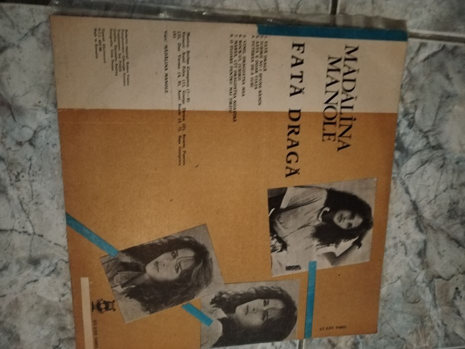 Vinyl Mădălina Manole album Fata Draga