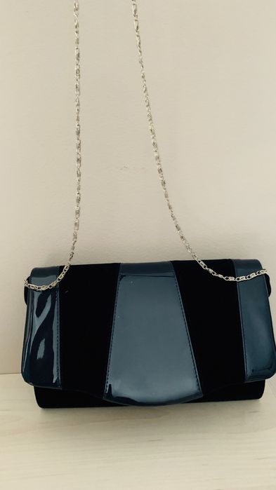 Geanta plic albastra, model pt ocazie /eveniment