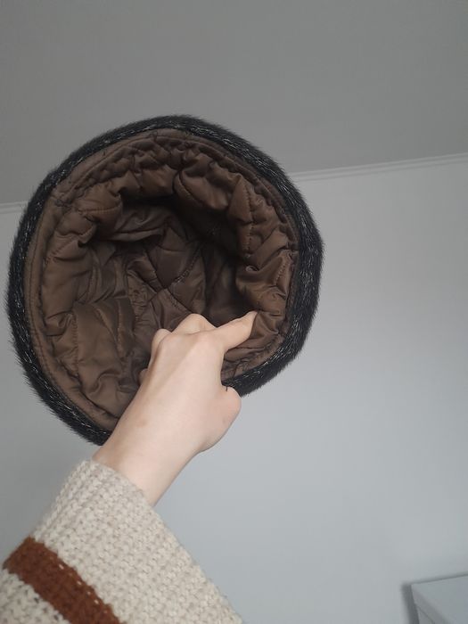 Cușmă dama din blana naturala