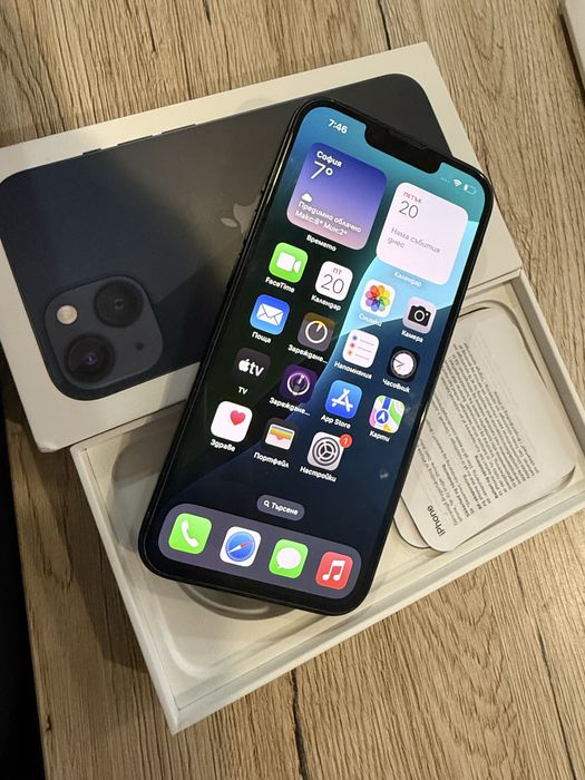 Iphone 13 128gb ПЕРФЕКТРН 6 месеца гаранция