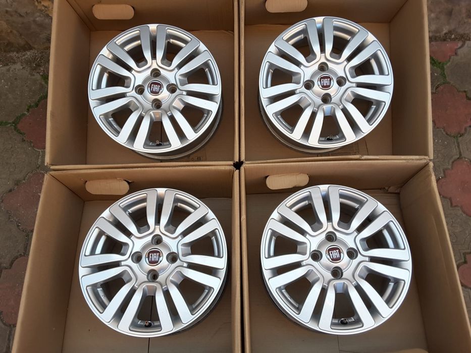 jante aliaj 15; 4x100; Fiat Grande Punto originale Fiat Grande Punto