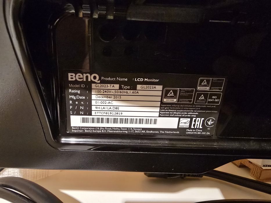 Monitor Benq GL 2023 -TA