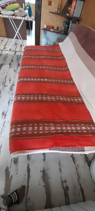 Битова покривка ръчно тъкана