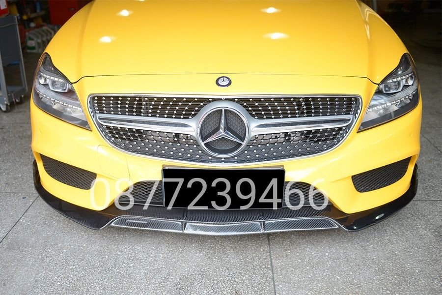 Mercedes CLS AMG Brabus w218 lip spoiler Мерцедес ЦЛС лип спойлер нож