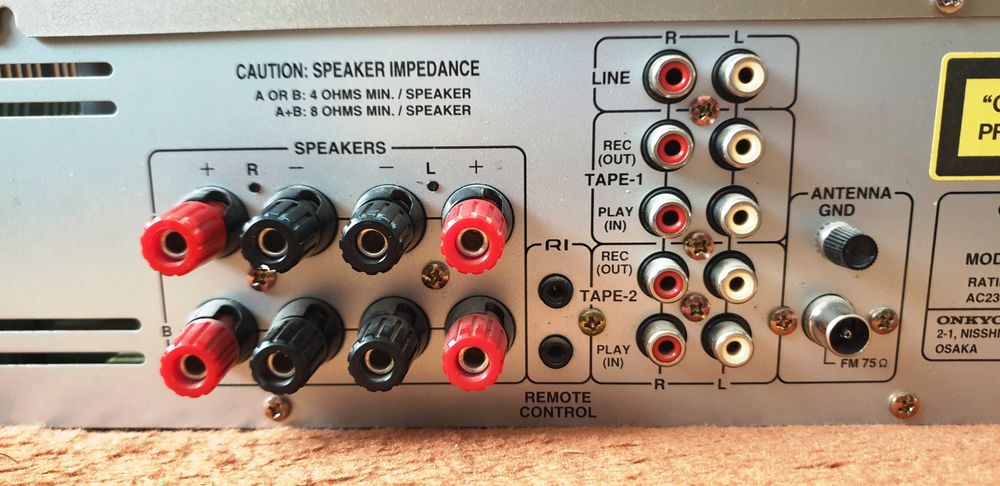 Onkyo CR70R statie tuner si CD player, 2X60W,