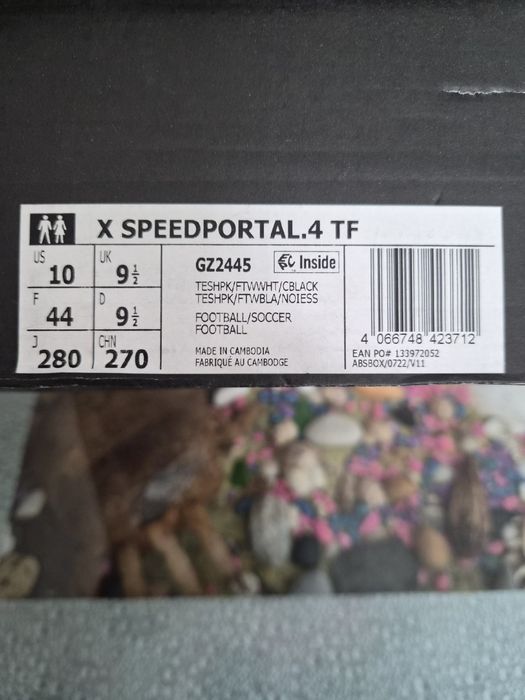 НОВИ Стоножки Adidas X Speedportal / F50 Pink – Топ Модел Адидас 44