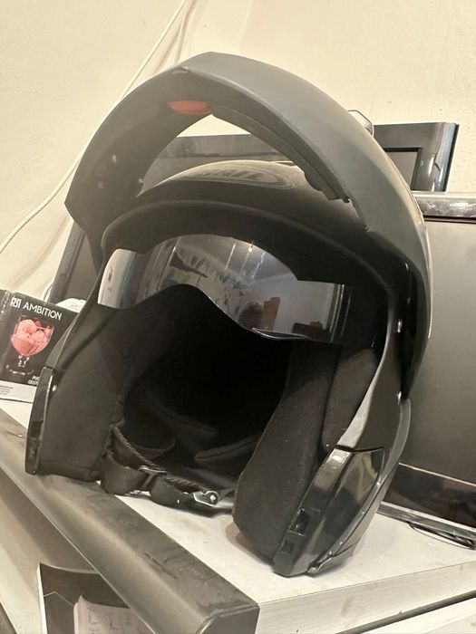 Casca moto L/XL ochelari