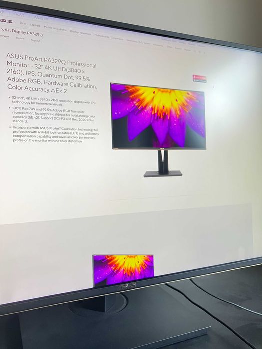 Монитор ASUS ProArt Display PA329Q - 32" IPS UHD 10-bit