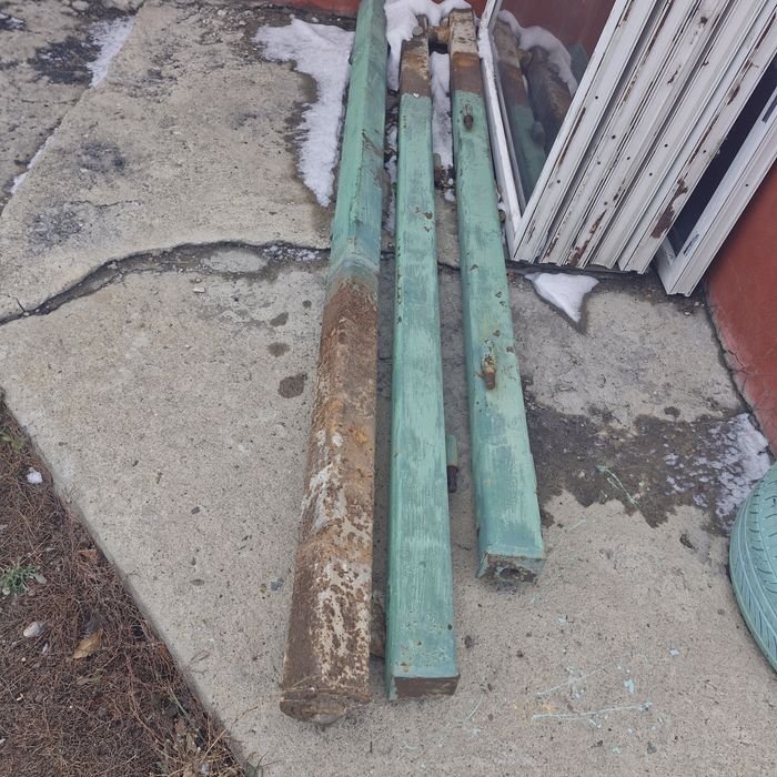 Ворота калитка стойки металл