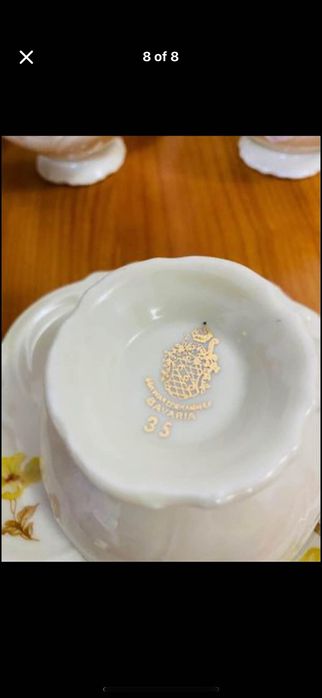 set de cafea din portelan marca Schwarzenhammer Bavaria