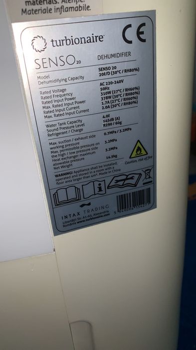 Dezumidificator SENSO, 720 lei