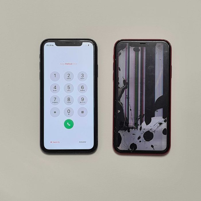 iPhone Xr, Xs iphone 11 pentru piese - Ecran iphone Xr - sticla sparta