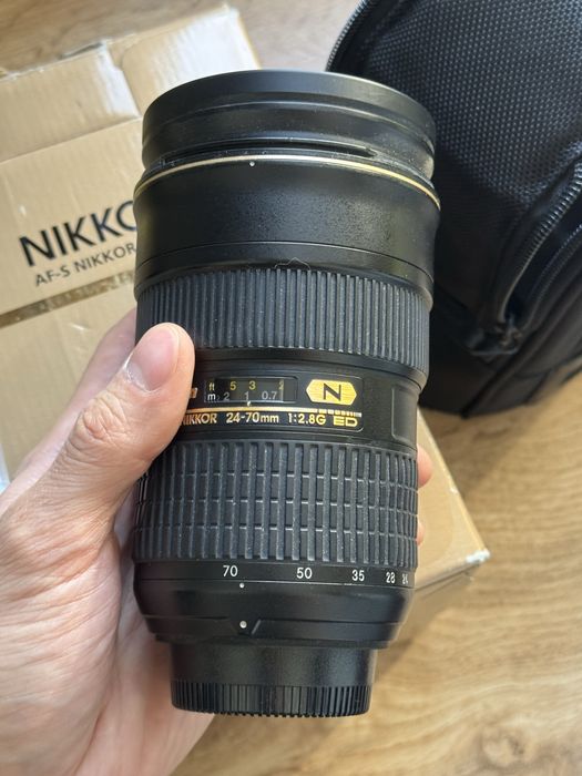 Nikon d850 + Nikkor 24-70 2.8 ed